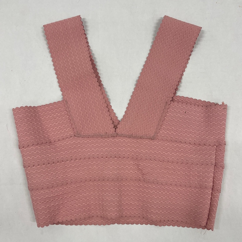 ANGL Pink Bandage Crop Top - Small